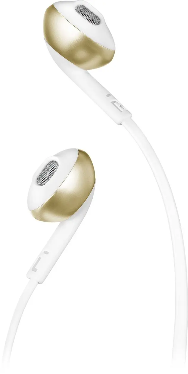 Наушники JBL T205, золотой