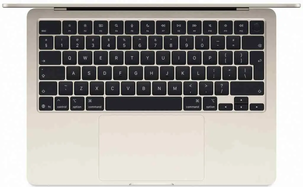Ноутбук Apple MacBook Air MW103RU/A (13.6"/M4/16GB/512GB), золотой