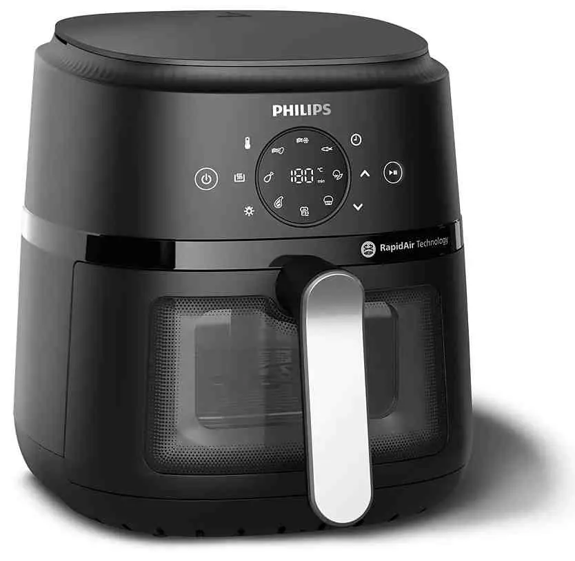 Аэрогриль Philips NA221/00, черный