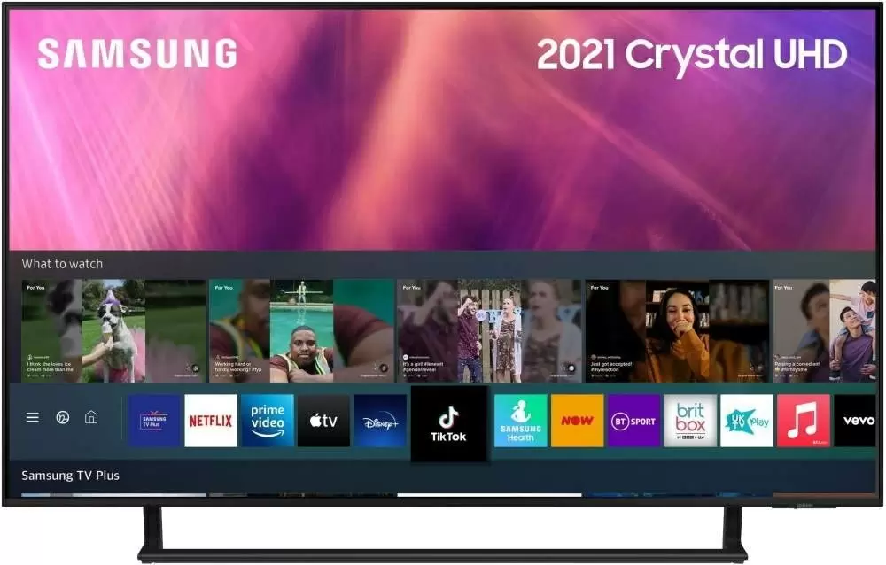 Телевизор Samsung UE43AU9000UXUA, черный