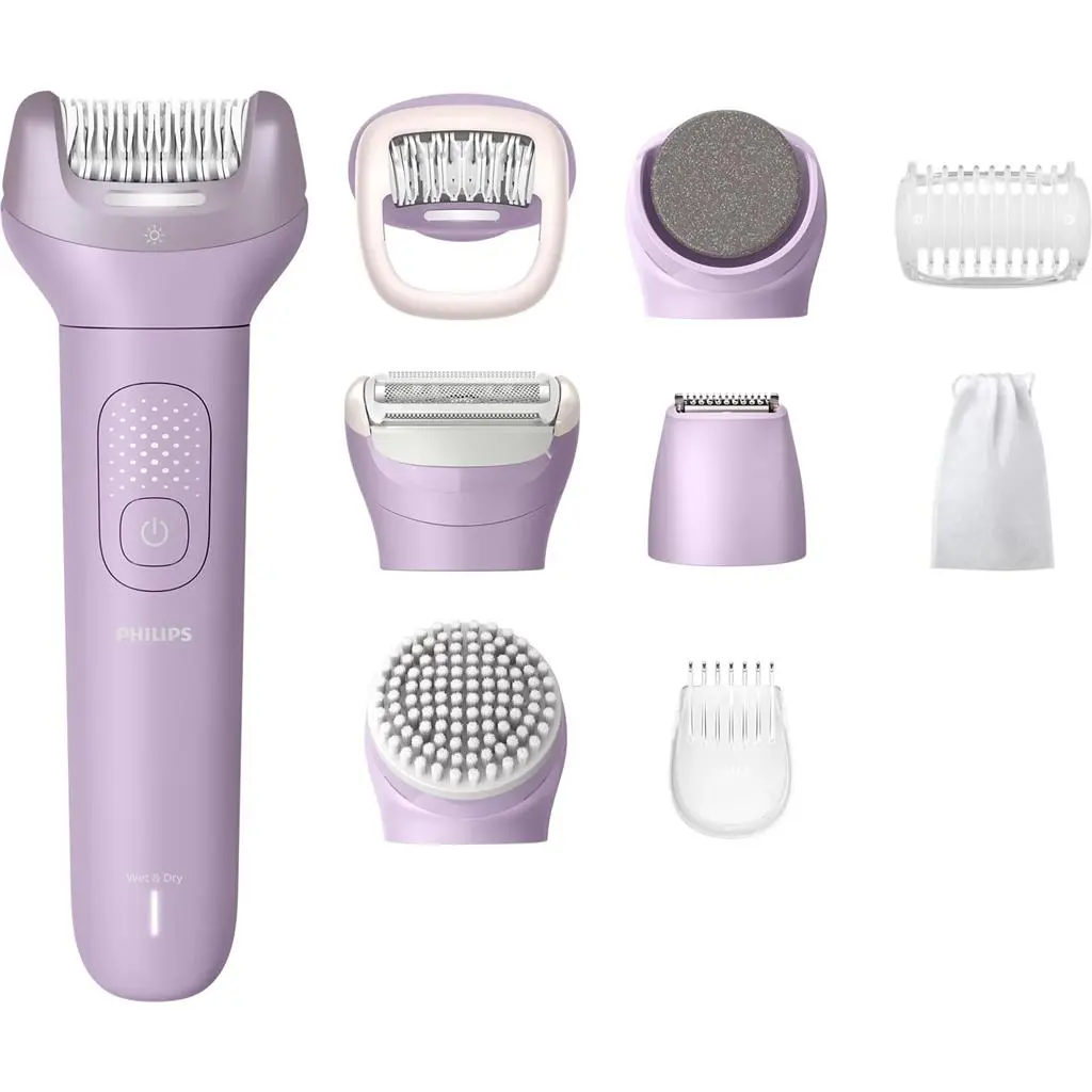 Эпилятор Philips BRE728/00, фиолетовый на tehnoparc.md Эпилятор Philips BRE728/00, фиолетовый