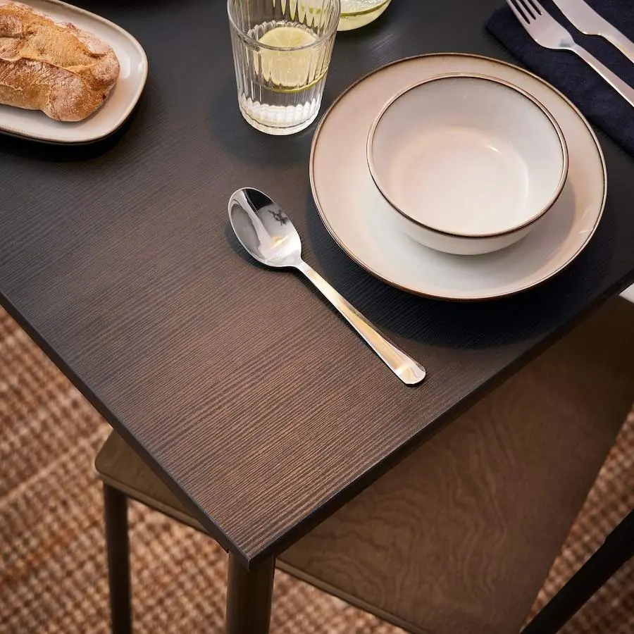Masă IKEA Sandsberg 67x67x75cm, negru