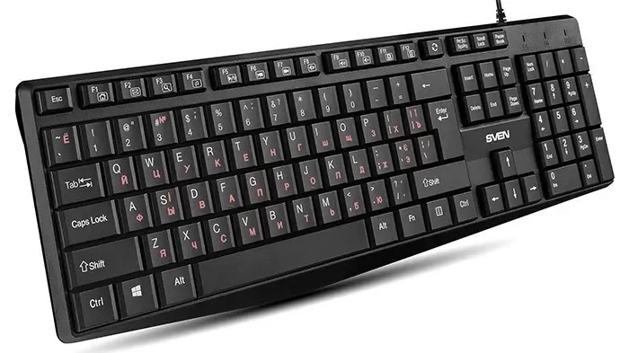 Клавиатура Sven KB-S305, черный