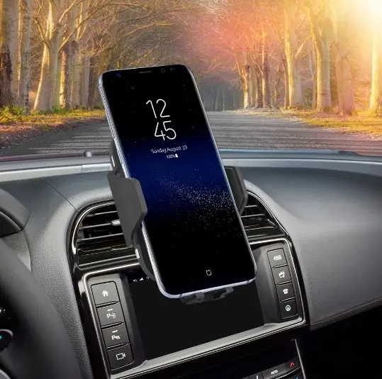 Suport auto Tellur Holder with Wireless Charger, negru pe tehnoparc.md Suport auto Tellur Holder with Wireless Charger, negru