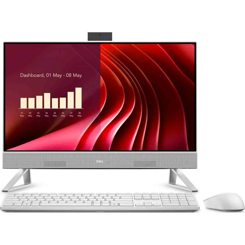 All-in-One Dell EC24250 (23.8"/FHD/Core 7 150U/16GB/1TB), alb pe tehnoparc.md All-in-One Dell EC24250 (23.8"/FHD/Core 7 150U/16GB/1TB), alb