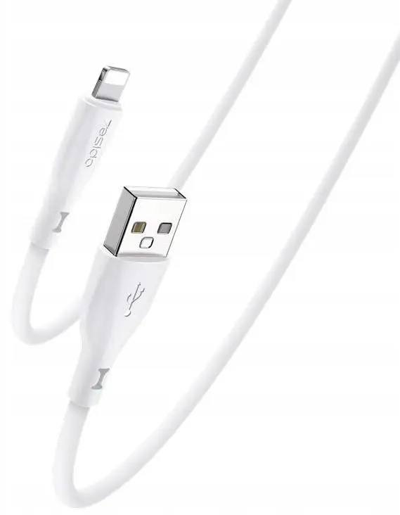 USB Кабель Yesido USB-A to Lightning 18W 1м CA119-5, белый