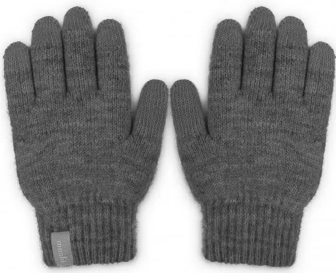 Mănuși Moshi Digits Touchscreen Gloves, gri închis