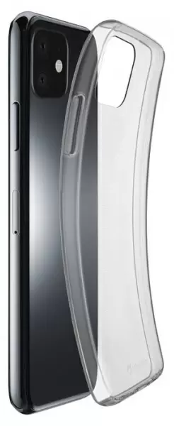 Чехол CellularLine Apple iPhone 11 Fine Case, прозрачный