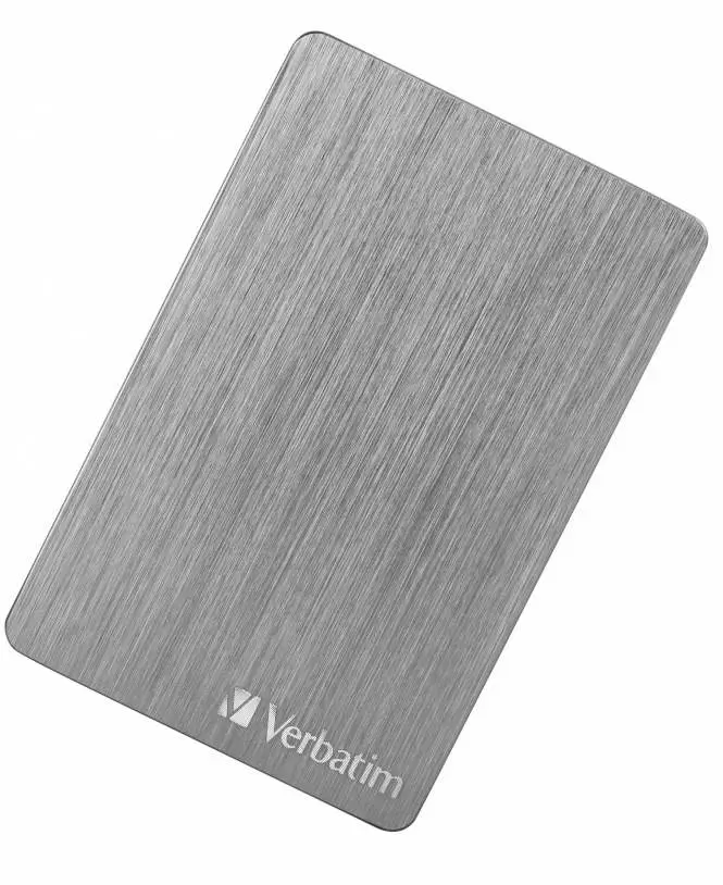 Внешний жесткий диск Verbatim Store'n'Go ALU Slim 2ТБ, серебристый