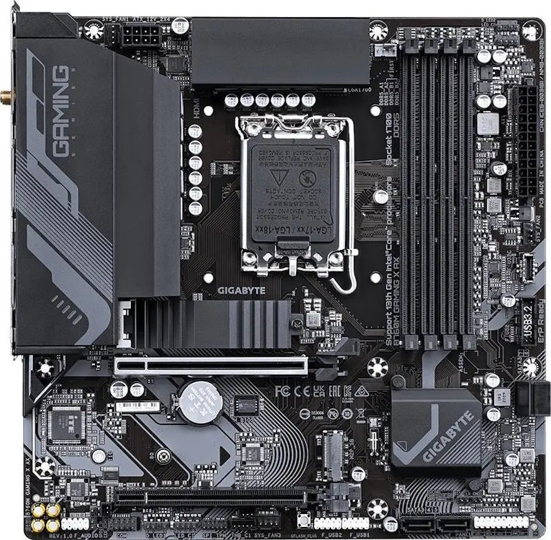 Placă de bază Gigabyte B760M Gaming X AX