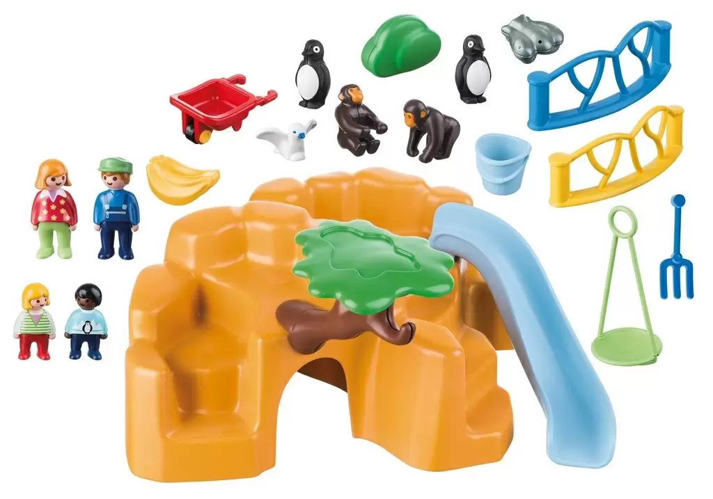 Set jucării Playmobil Zoo 1.2.3
