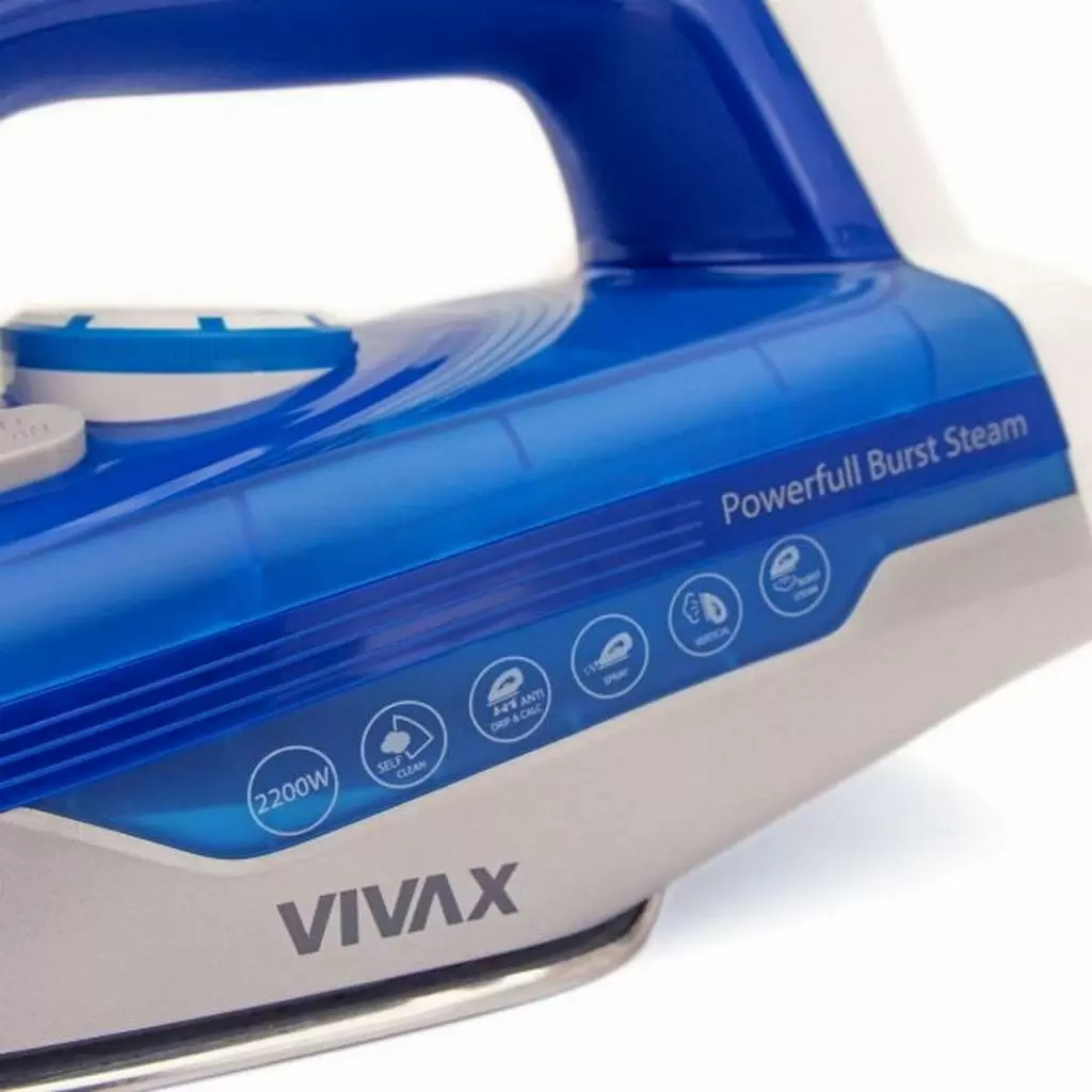 Fier de călcat Vivax IR-2200SS, albastru