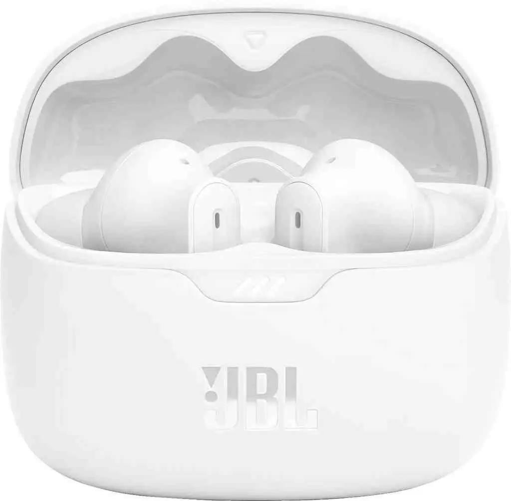 Наушники JBL Tune Beam Ghost, белый
