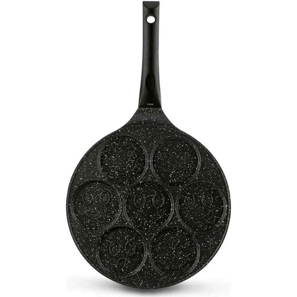 Tigăi pentru clătite Tadar Marble 26cm, negru