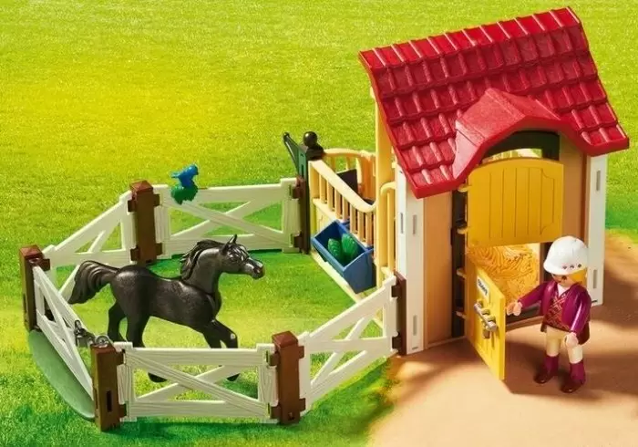 Set jucării Playmobil Horse Satble with Arabian