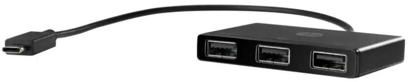 Переходник HP USB-C to USB-A Hub Z6A00AA, черный