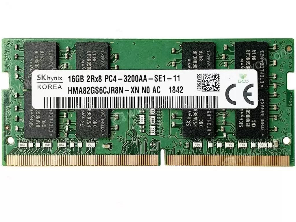 Оперативная память SO-DIMM Hynix Original 16ГБ DDR4-3200MHz, CL22, 1.2V