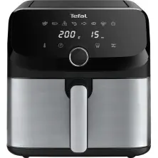 Аэрогриль Tefal EY855D10, нержавеющая сталь/черный на tehnoparc.md Аэрогриль Tefal EY855D10, нержавеющая сталь/черный