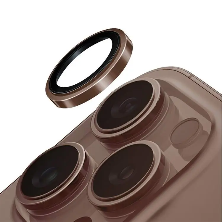 Защитное стекло для камеры Uniq Optix Prime Camera Lens Protector for iPhone 16 Pro/16 Pro Max Gold