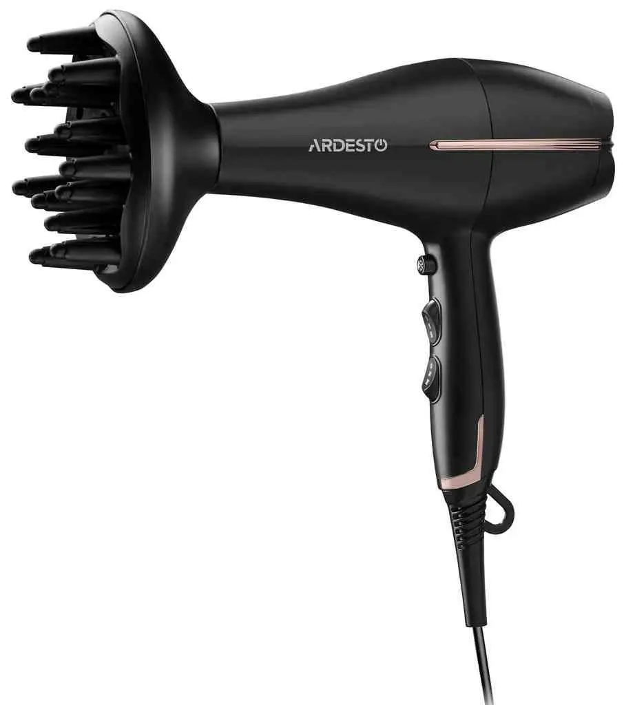 Uscător de păr Ardesto HD-Y220PRO, negru/bronz