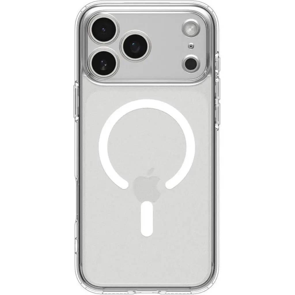 Чехол Spigen iPhone 17 Pro Max Ultra Hybrid Mag Magsafe Frost White, прозрачный