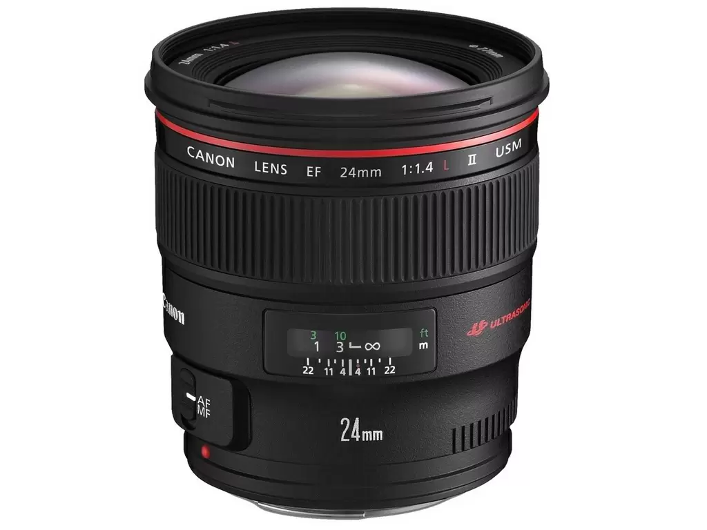 Obiectiv Canon EF 24mm f/1.4L II USM, negru