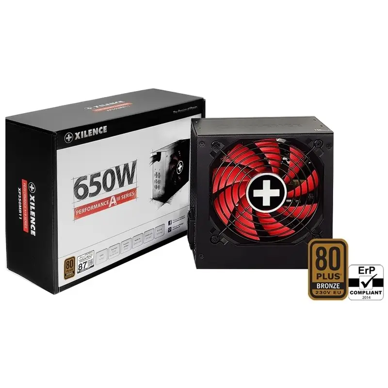 Блок питания Xilence Performance A+ III XP650R11, черный