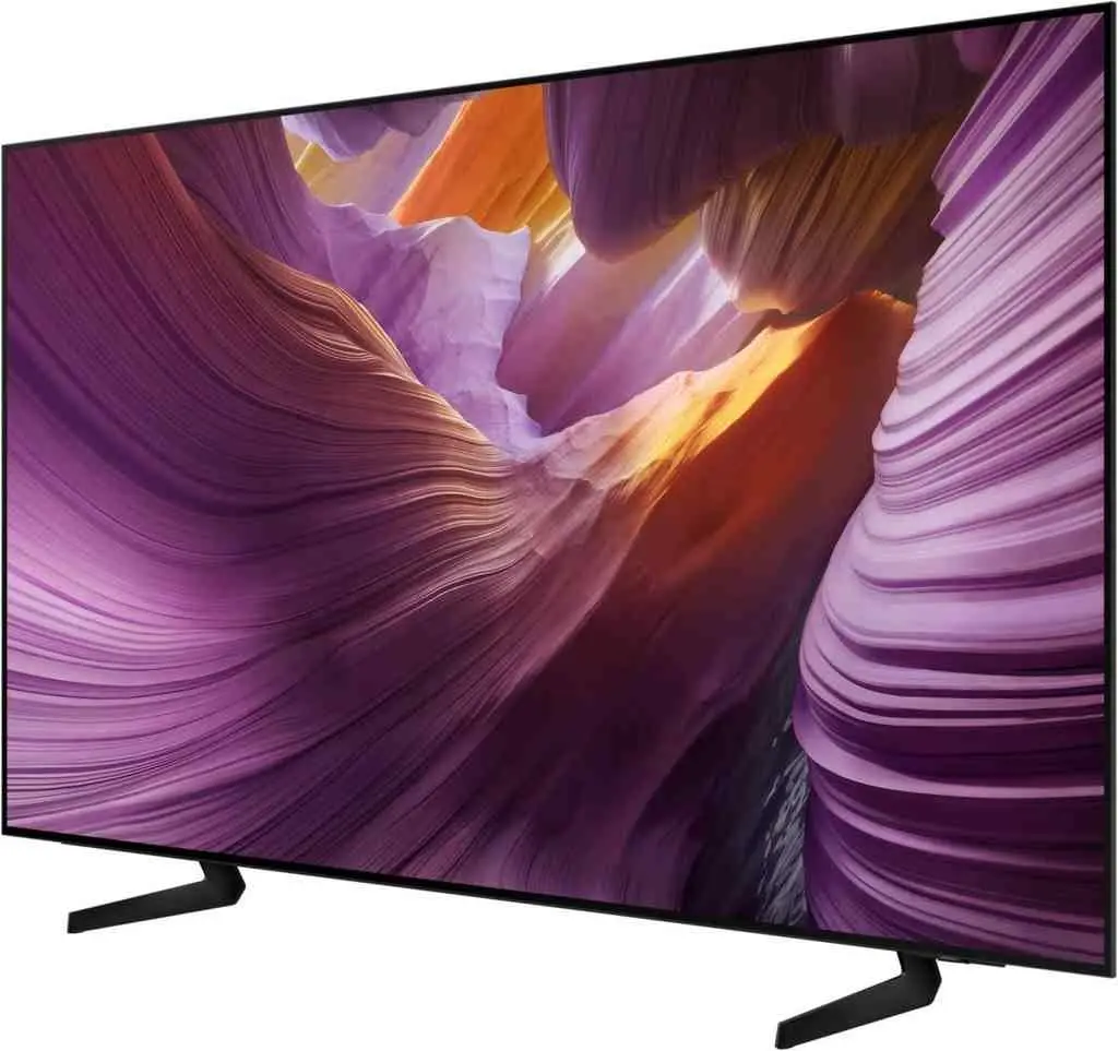 Televizor Samsung QE83S85FAEXUA, negru