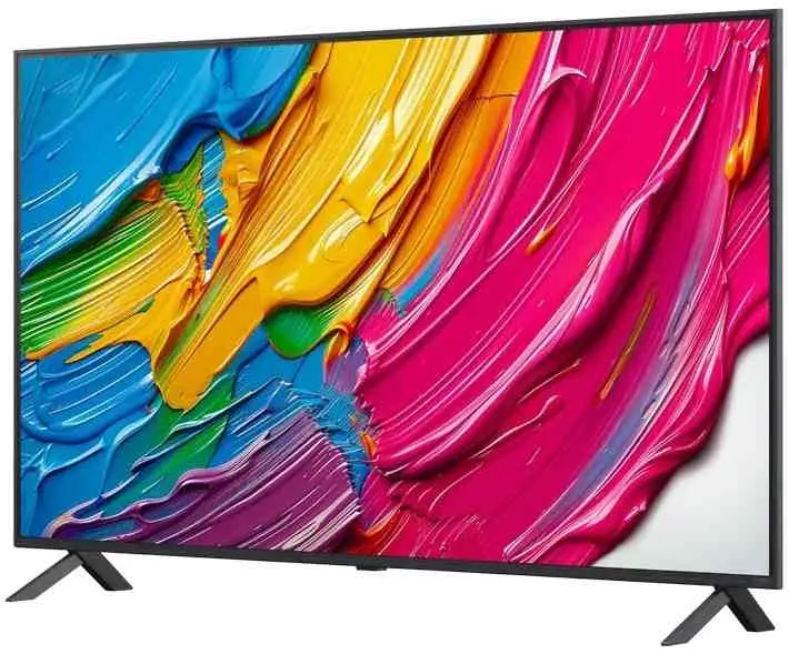 Televizor LG 55QNED80A6A, negru