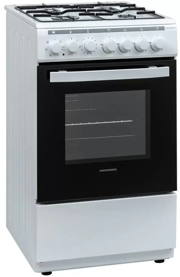 Газовая плита Heinner HFSC-V60LITGC-WH, белый