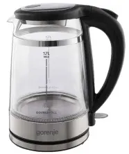 Fierbător de apă Gorenje K17GDW, inox pe tehnoparc.md Fierbător de apă Gorenje K17GDW, inox
