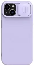 Husă de protecție Nillkin Apple iPhone 14 Plus CamShield Silky Silicone Case, violet