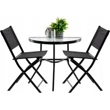 Set mobilă de grădină GardenLine SAD7132, negru