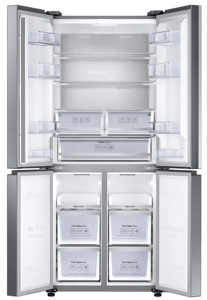 Холодильник Samsung RF50K5960S8/UA, серебристый