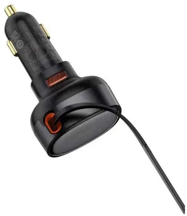 Автомобильная зарядка Baseus C00057800111-00, черный