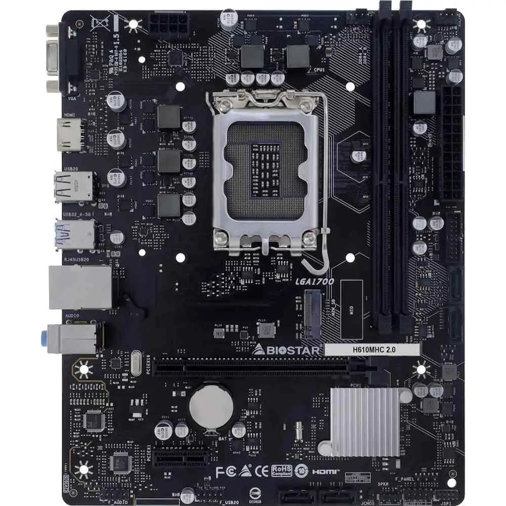 Placă de bază Biostar H610MHC 2.0