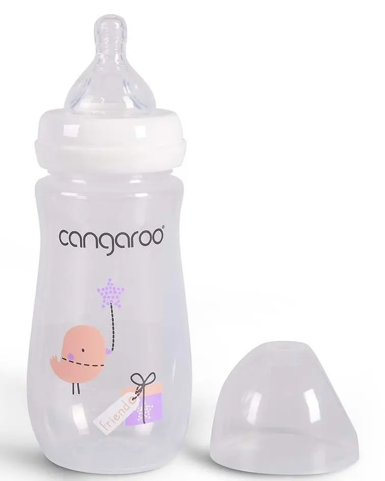 Biberon pentru bebeluși Cangaroo Birdy Blu Girl C0563 300ml