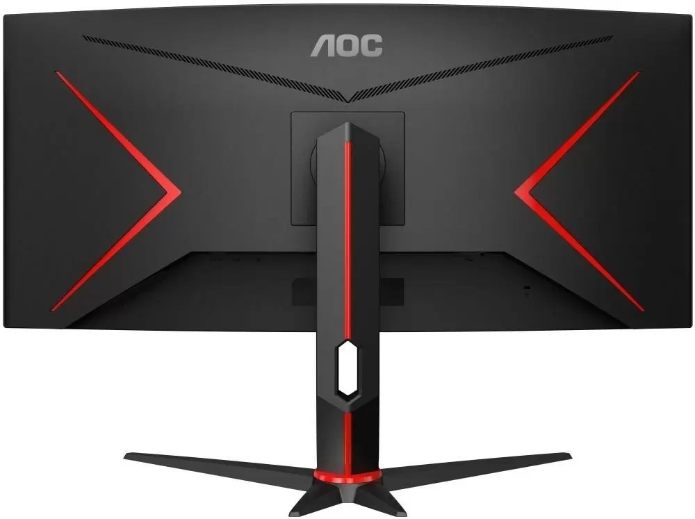 Monitor Aoc CU34G2/BK, negru/roșu