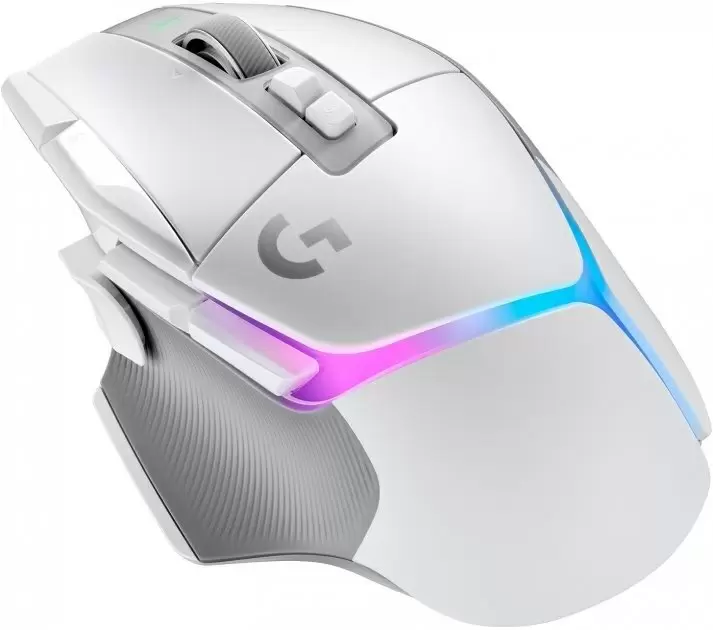 Mouse Logitech G502 X Plus, alb