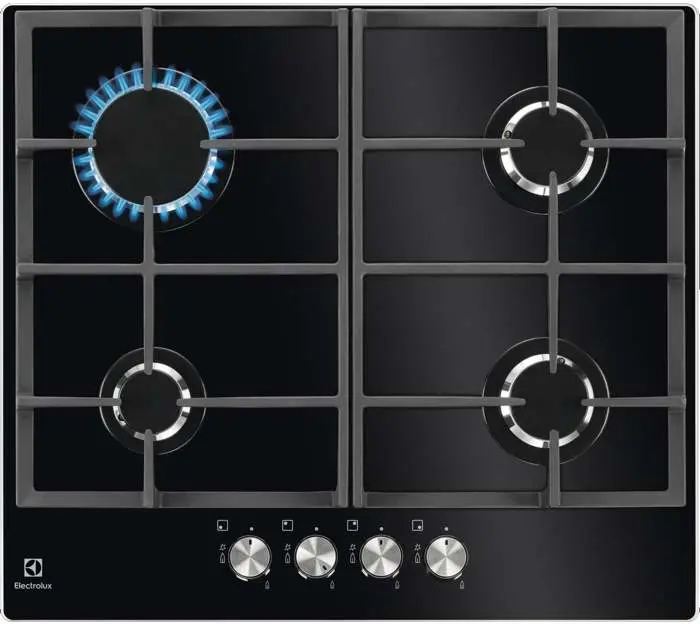 Газовая панель Electrolux KGG6426K, черный