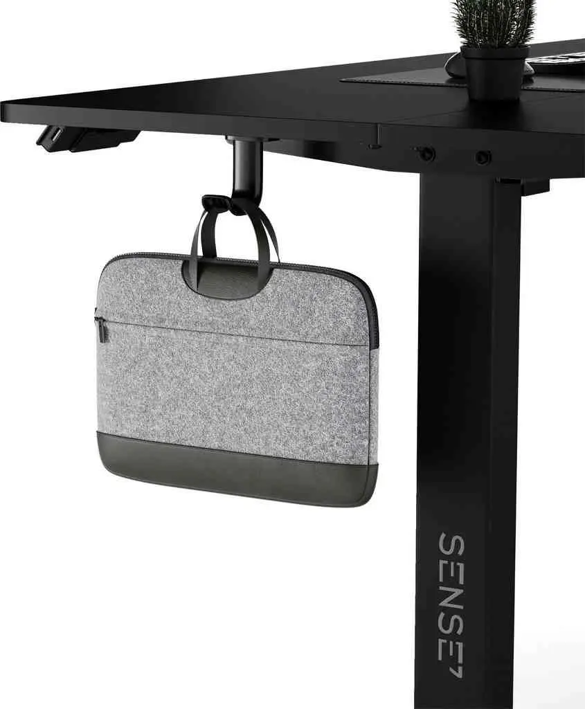 Masă de birou SENSE7 Nojo 140x70, negru