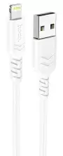 Cablu USB Hoco X62 Fortune Lightning, alb