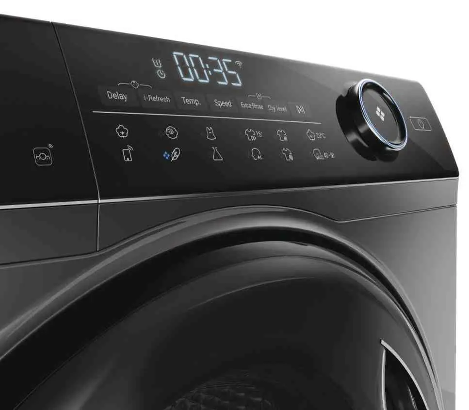 Стиральная машина Haier HWD80B14959S8U1S, антрацит на tehnoparc.md Стиральная машина Haier HWD80B14959S8U1S, антрацит