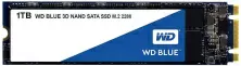 SSD накопитель WD Blue M.2 SATA WDS100T2B0B, 1ТБ