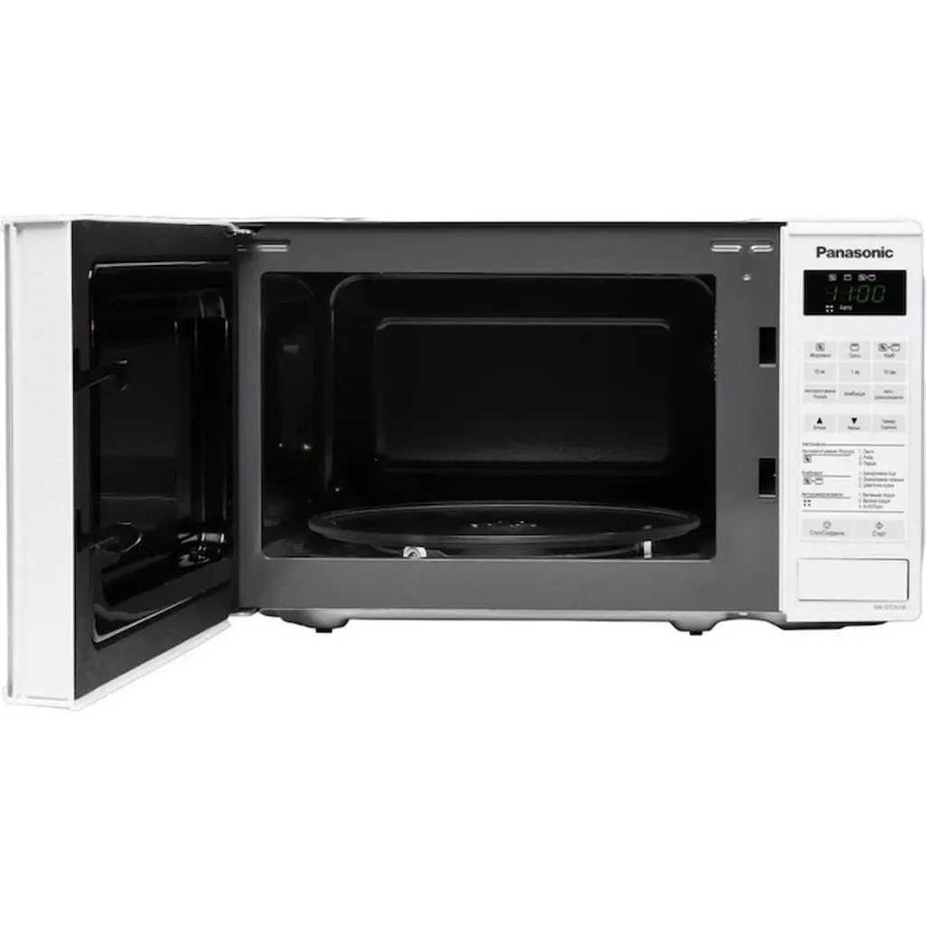 Cuptor cu microunde Panasonic NN-GT261WZUE, alb pe tehnoparc.md Cuptor cu microunde Panasonic NN-GT261WZUE, alb