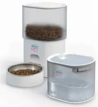 Автоматическая кормушка Easy Pet IMPDAF1, белый на tehnoparc.md Автоматическая кормушка Easy Pet IMPDAF1, белый