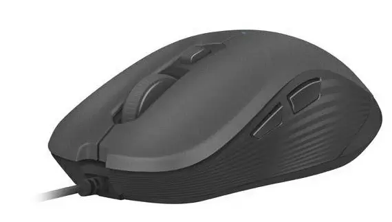 Mouse Natec Drake, negru/gri