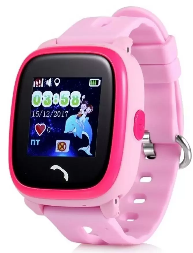 Детские часы Smart Baby Watch W9, розовый