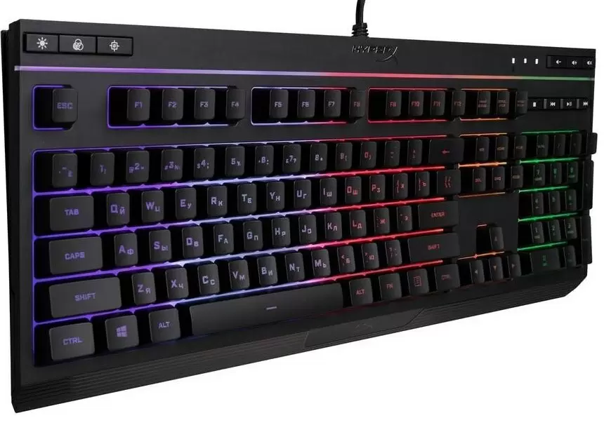 Клавиатура HyperX Alloy Core RGB, черный