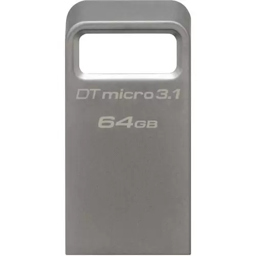 Flash USB Kingston DataTraveler Micro 3.1 64GB, gri